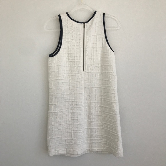 Maeve by Anthropologie cream black trim mini dress - Picture 3 of 4